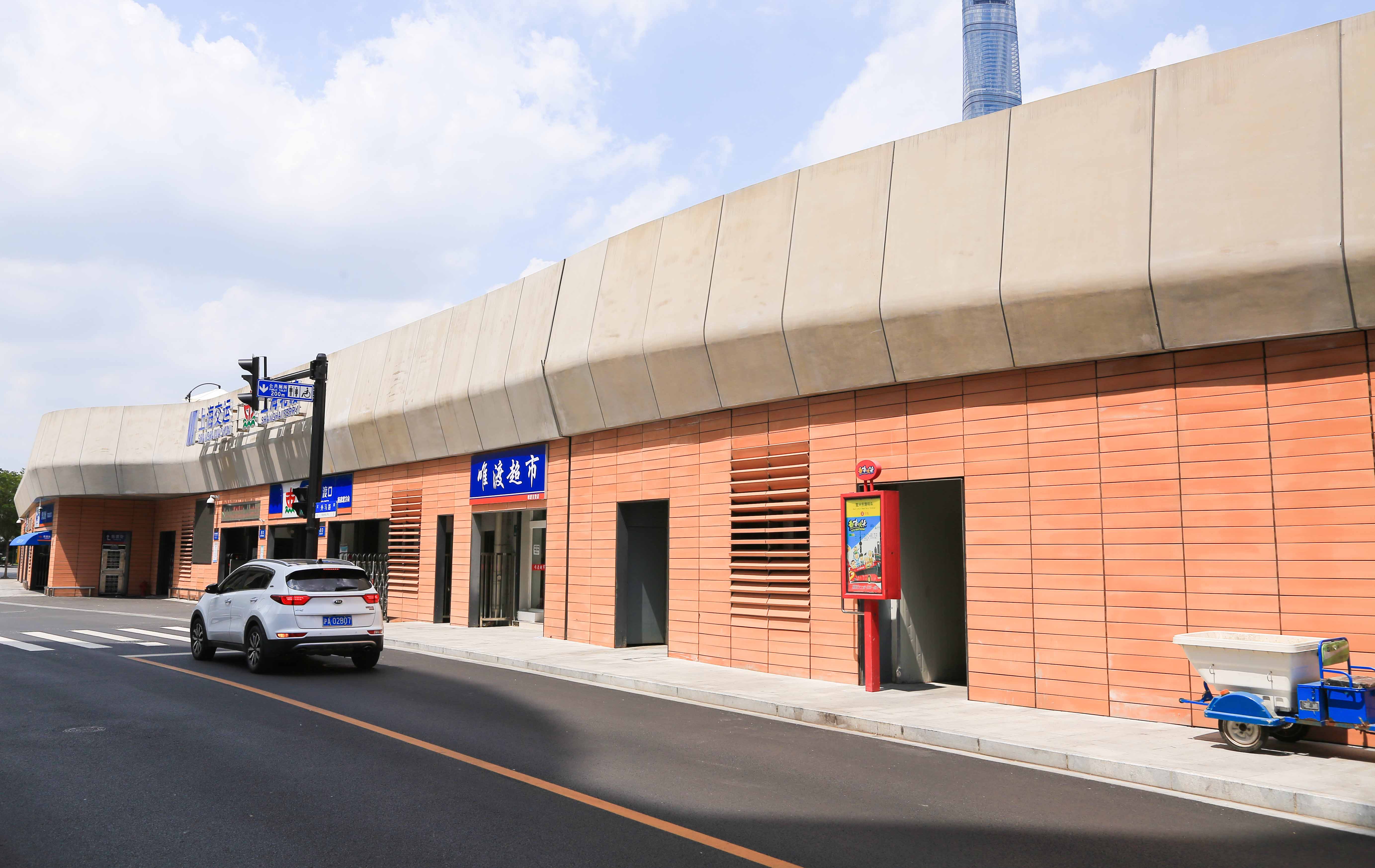 上海复兴路轮渡站（GRC景观带）