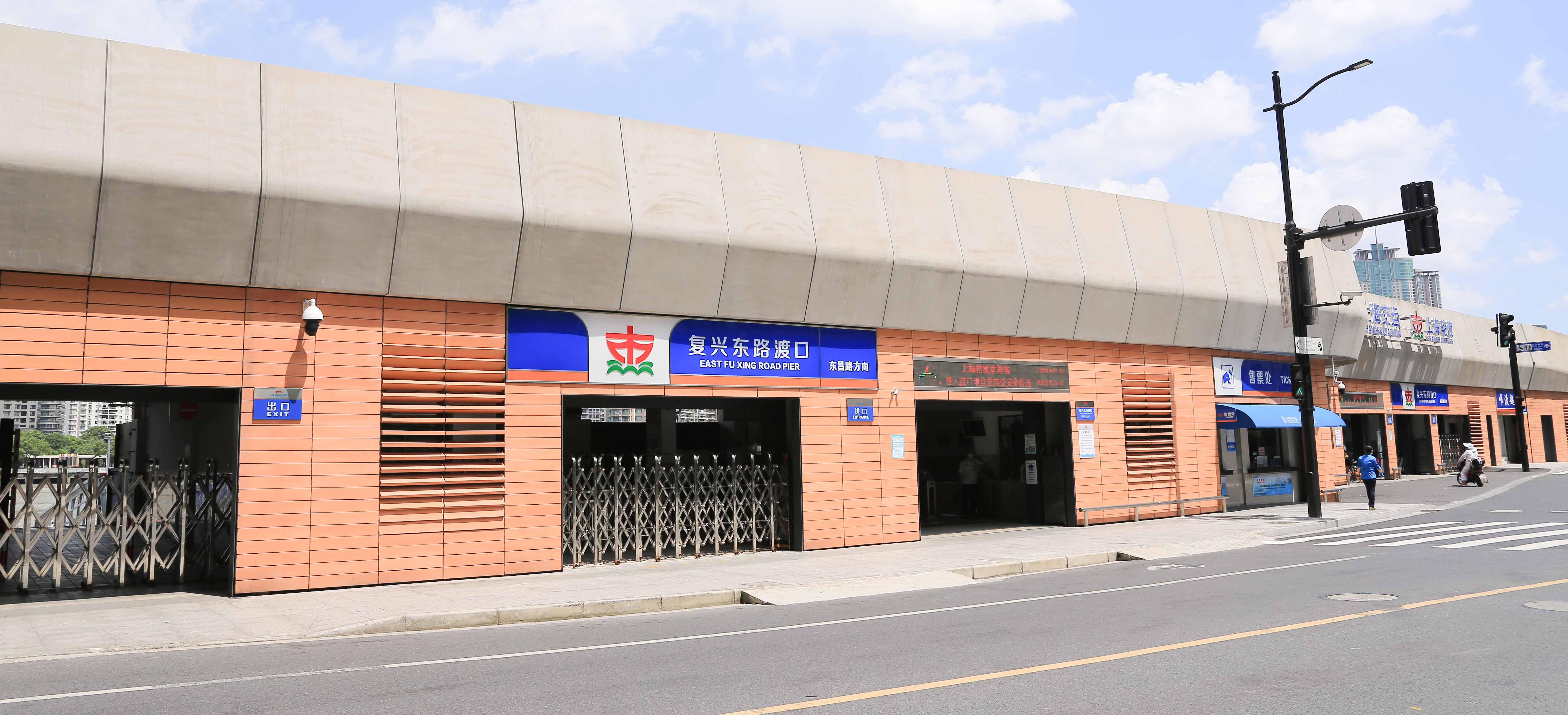 上海复兴路轮渡站（GRC景观带）